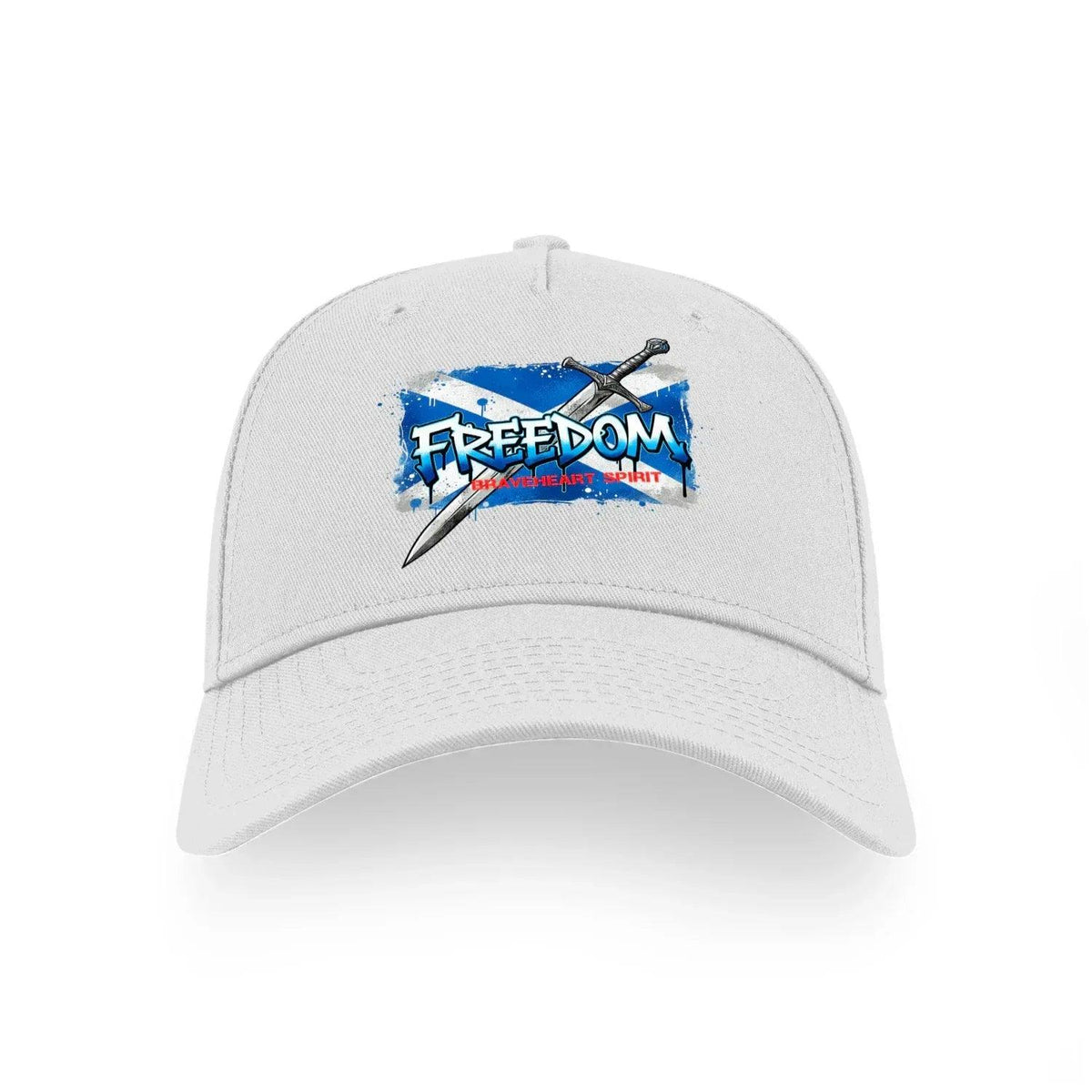 Scottish 5-Panel Cap - Freedom Heritage-Inspired Headwear - Celtic Wolfwear