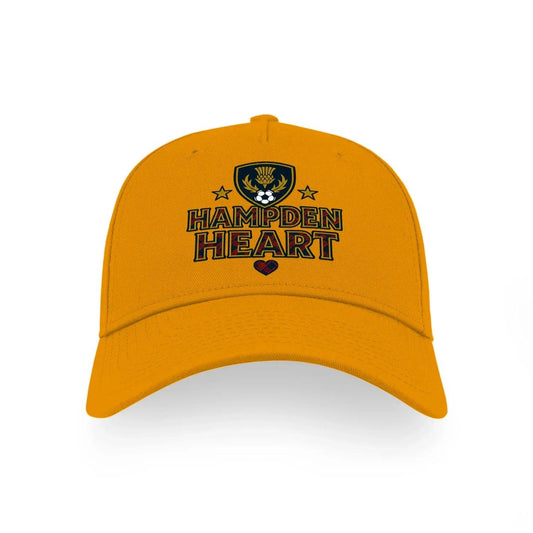 Scottish 5-Panel Cap - Hampden Heart, Matchday Headwear - Celtic Wolfwear