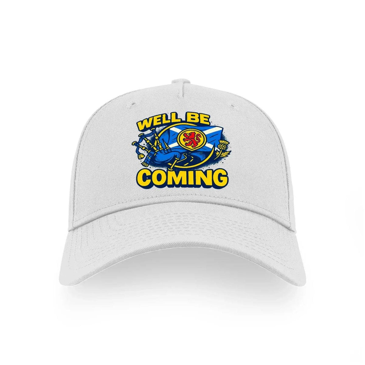 Scottish Baseball Cap - Design 01, Adjustable Headwear - Celtic Wolfwear