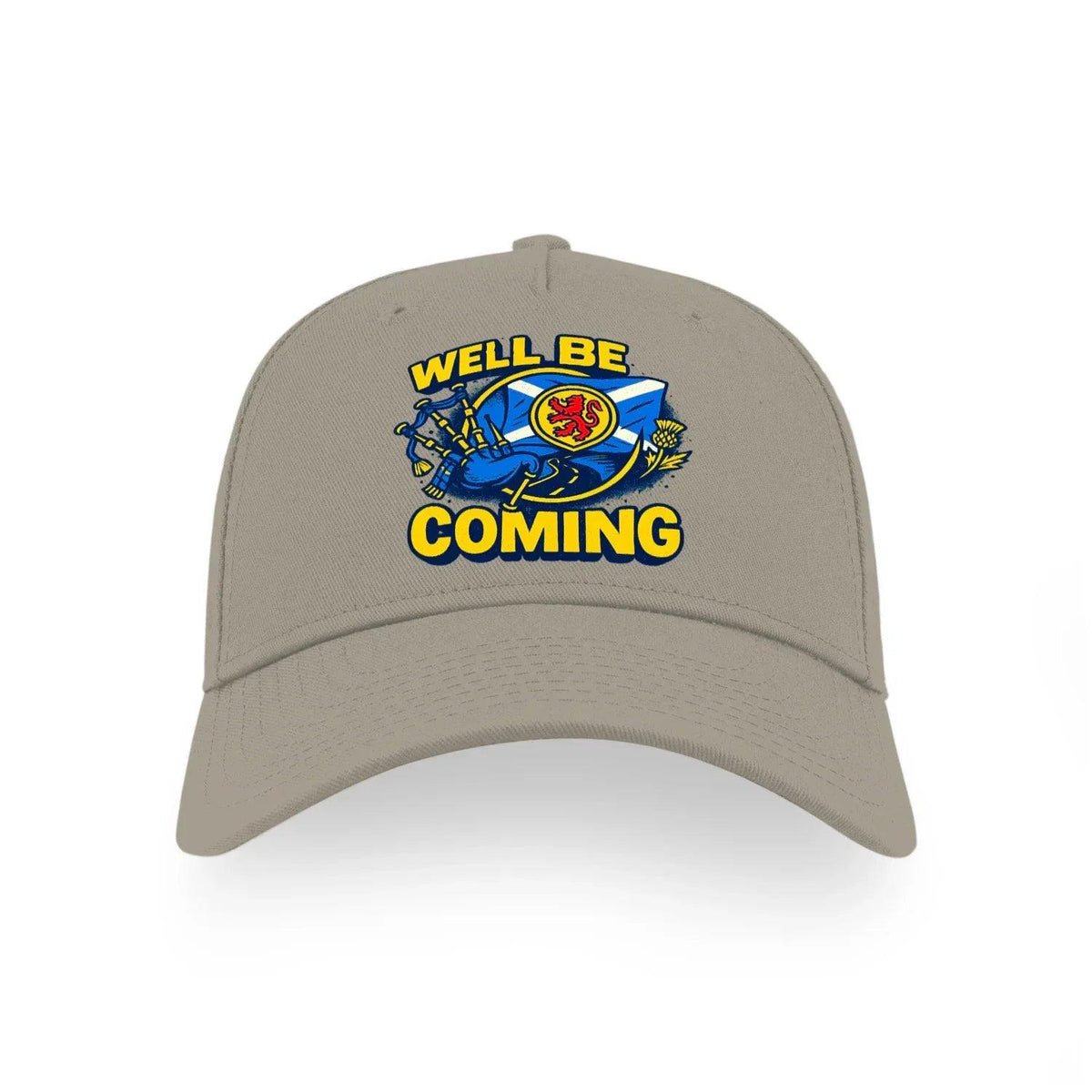 Scottish Baseball Cap - Design 01, Adjustable Headwear - Celtic Wolfwear