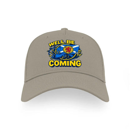 Scottish Baseball Cap - Design 01, Adjustable Headwear - Celtic Wolfwear
