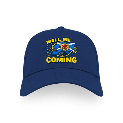 Scottish Baseball Cap - Design 01, Adjustable Headwear - Celtic Wolfwear