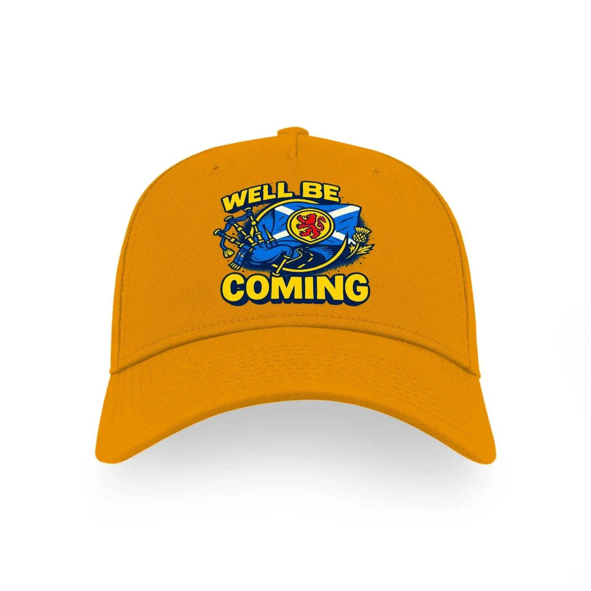 Scottish Baseball Cap - Design 01, Adjustable Headwear - Celtic Wolfwear