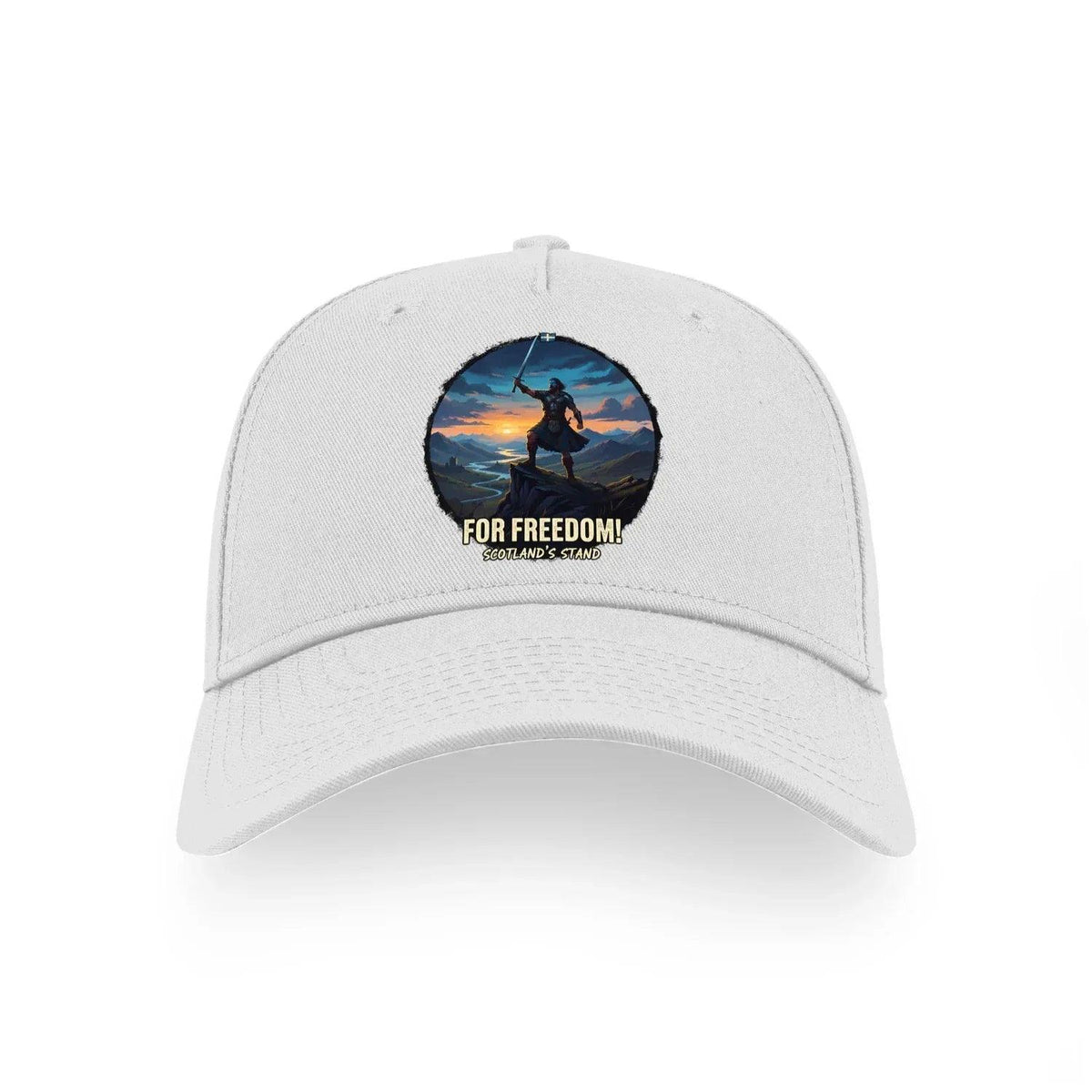 Scottish Baseball Cap - Design 02, Adjustable Headwear - Celtic Wolfwear