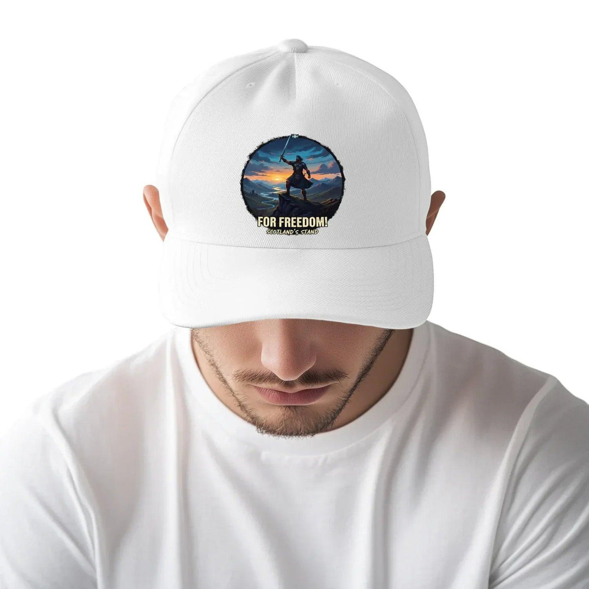 Scottish Baseball Cap - Design 02, Adjustable Headwear - Celtic Wolfwear