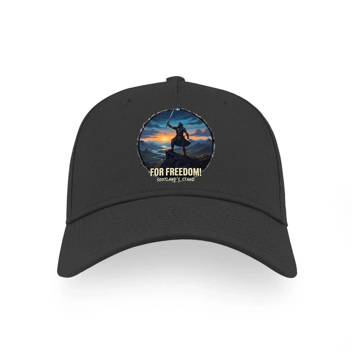 Scottish Baseball Cap - Design 02, Adjustable Headwear - Celtic Wolfwear