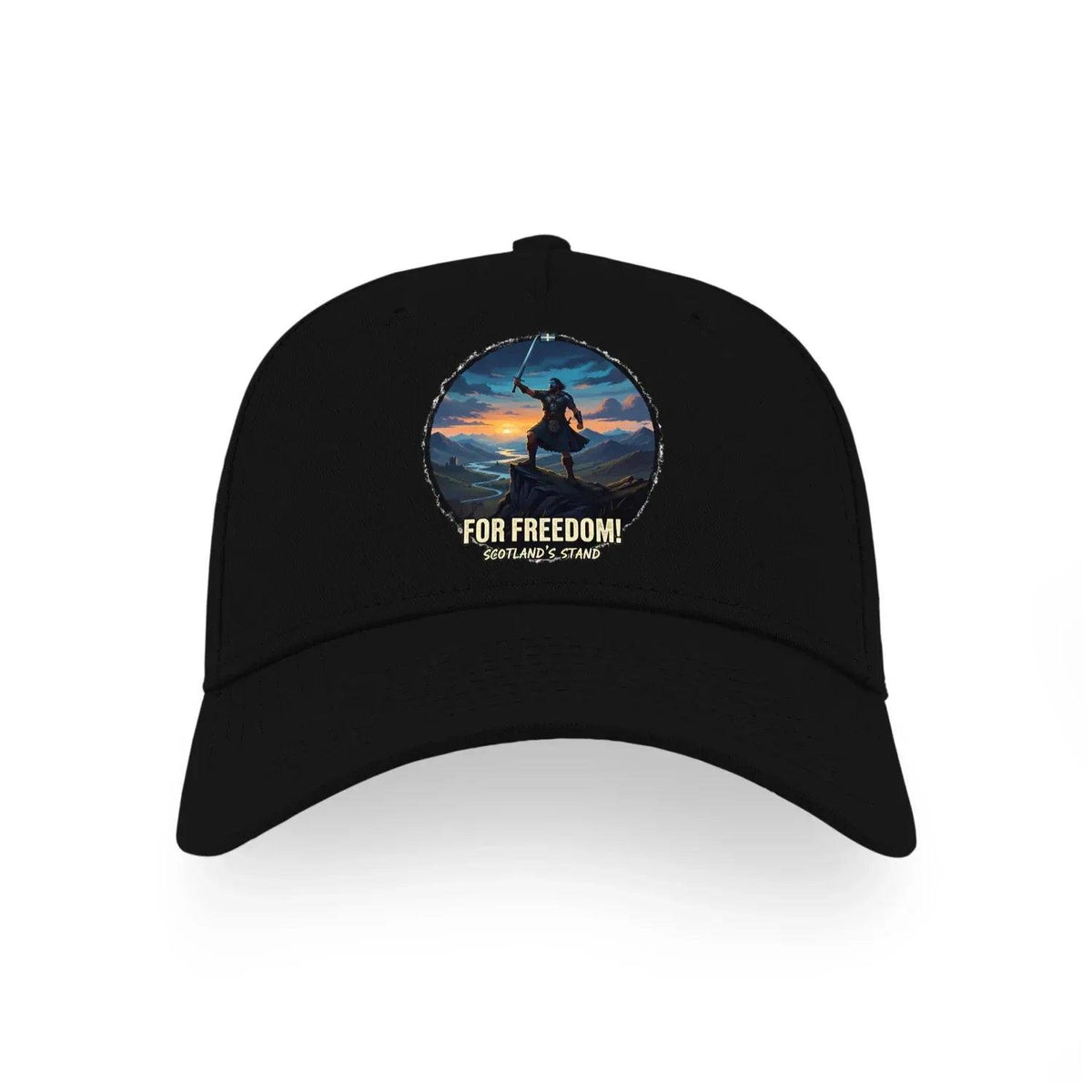 Scottish Baseball Cap - Design 02, Adjustable Headwear - Celtic Wolfwear