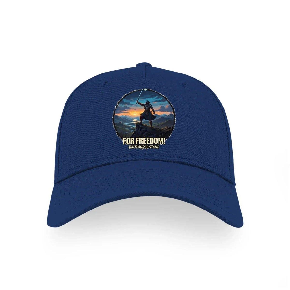 Scottish Baseball Cap - Design 02, Adjustable Headwear - Celtic Wolfwear