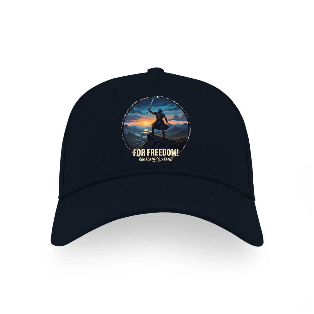 Scottish Baseball Cap - Design 02, Adjustable Headwear - Celtic Wolfwear