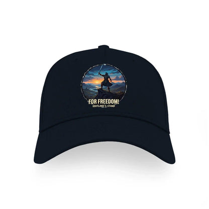 Scottish Baseball Cap - Design 02, Adjustable Headwear - Celtic Wolfwear