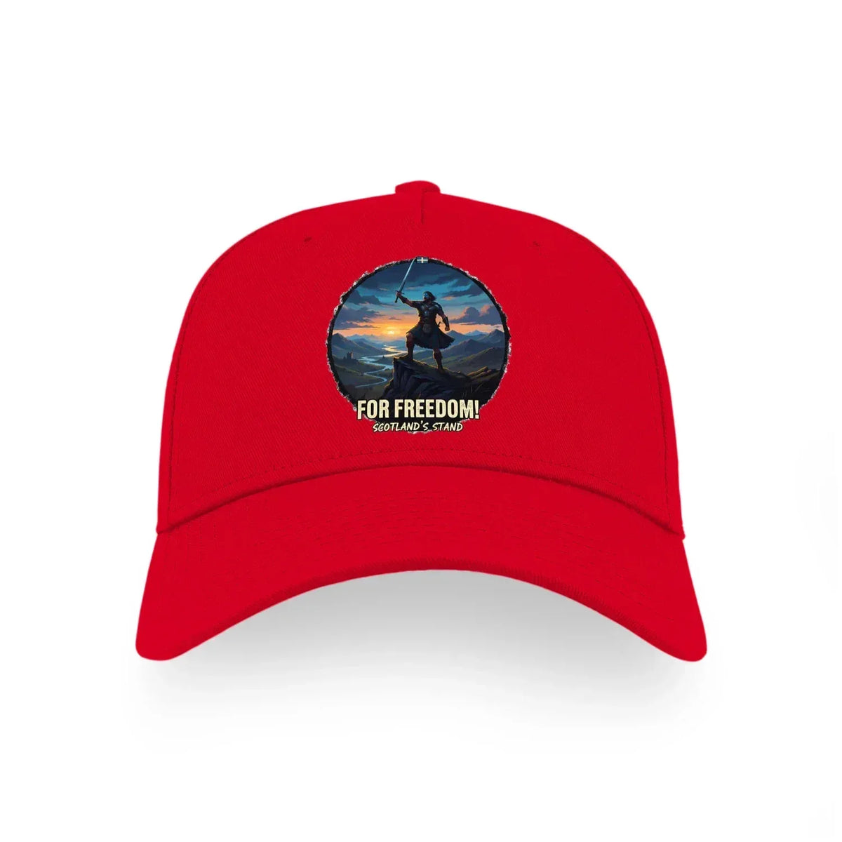 Scottish Baseball Cap - Design 02, Adjustable Headwear - Celtic Wolfwear