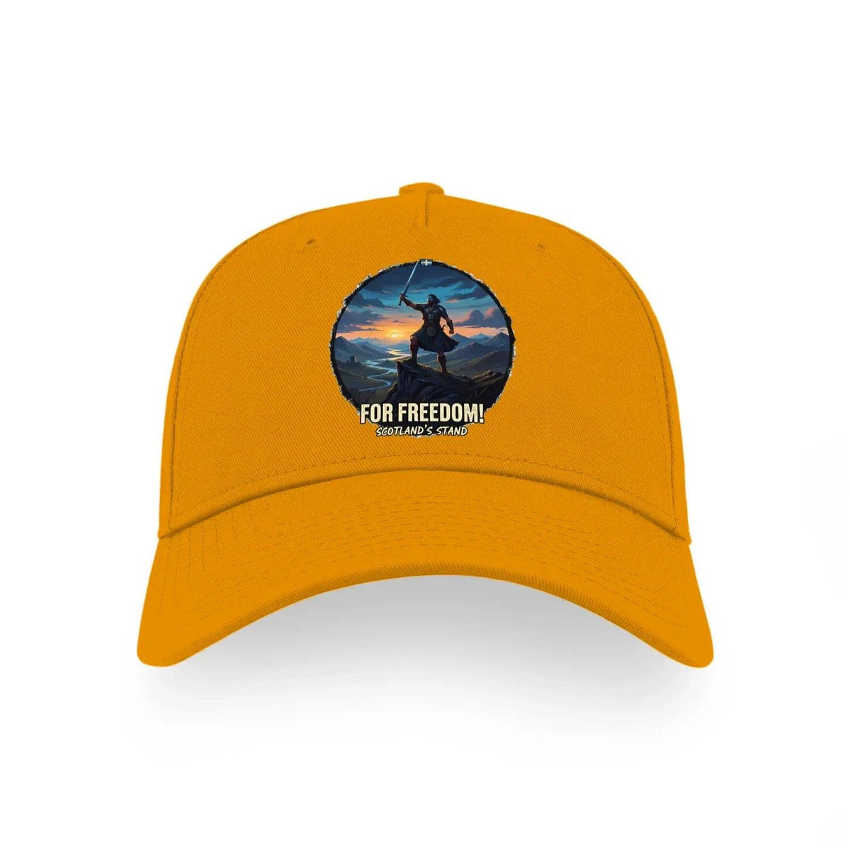 Scottish Baseball Cap - Design 02, Adjustable Headwear - Celtic Wolfwear