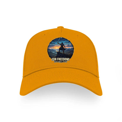 Scottish Baseball Cap - Design 02, Adjustable Headwear - Celtic Wolfwear