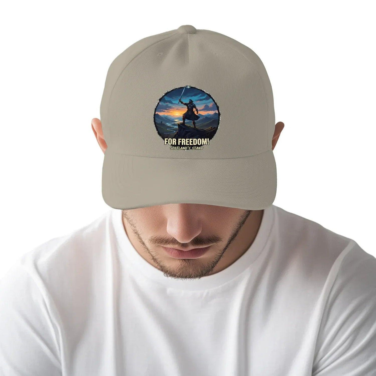 Scottish Baseball Cap - Design 02, Adjustable Headwear - Celtic Wolfwear