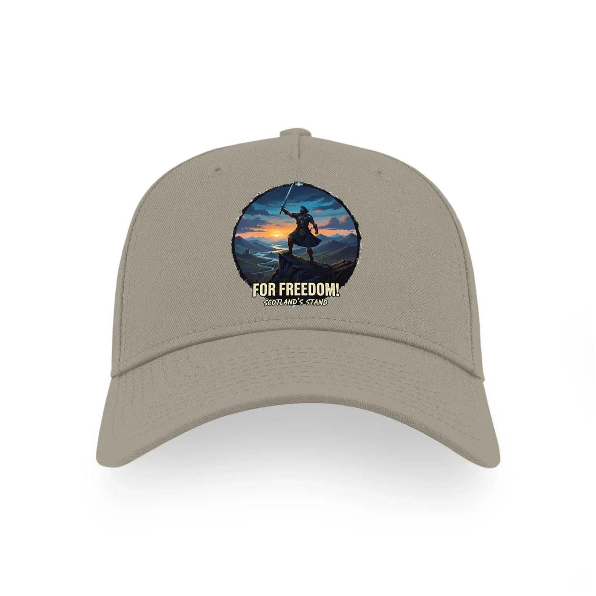 Scottish Baseball Cap - Design 02, Adjustable Headwear - Celtic Wolfwear