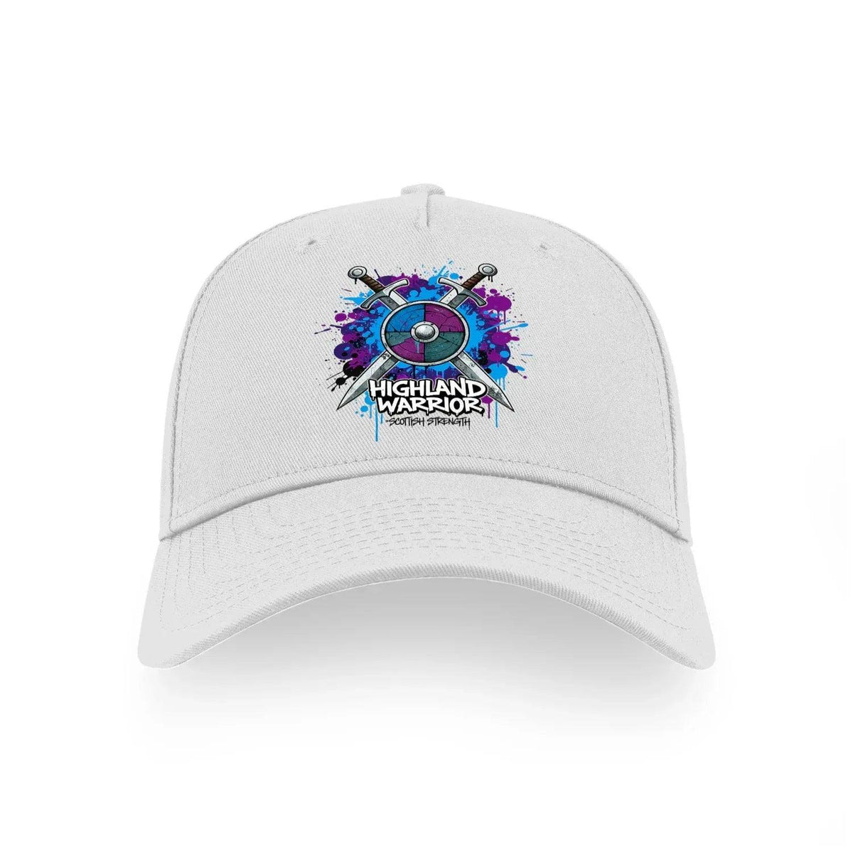 Scottish Baseball Cap - Highland Warrior Adjustable Fit - Celtic Wolfwear