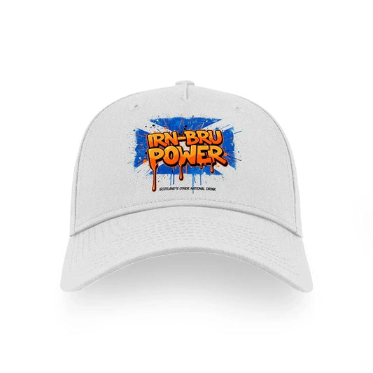 Scottish Baseball Cap - Iron Bru Power, Adjustable Fit - Celtic Wolfwear