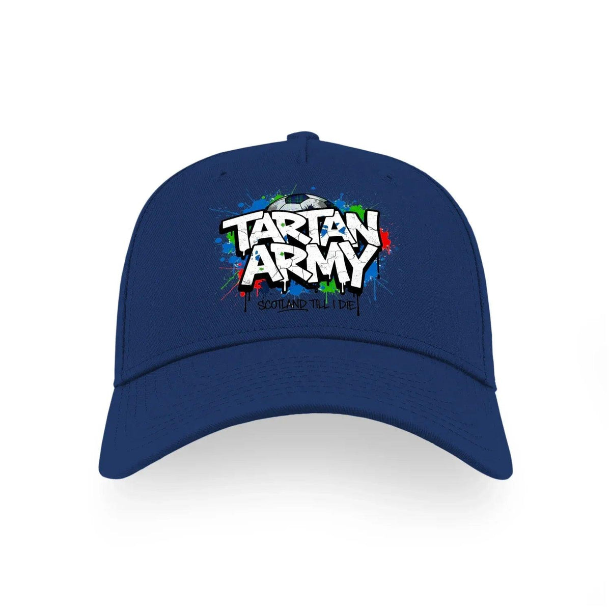 Scottish Baseball Cap - Tartan Army Tartan Pattern One Size - Celtic Wolfwear