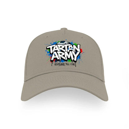 Scottish Baseball Cap - Tartan Army Tartan Pattern One Size - Celtic Wolfwear