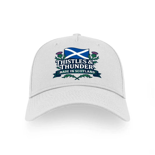 Scottish Baseball Cap - Thunder and Thistles Adjustable - Celtic Wolfwear