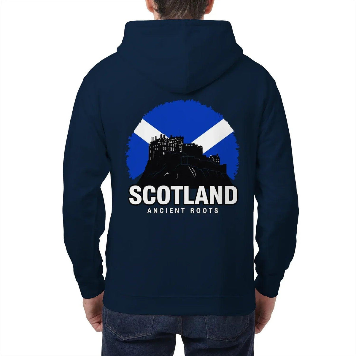 Scottish Hoodie - Ancient Roots, Unisex Matchday Wear - Celtic Wolfwear