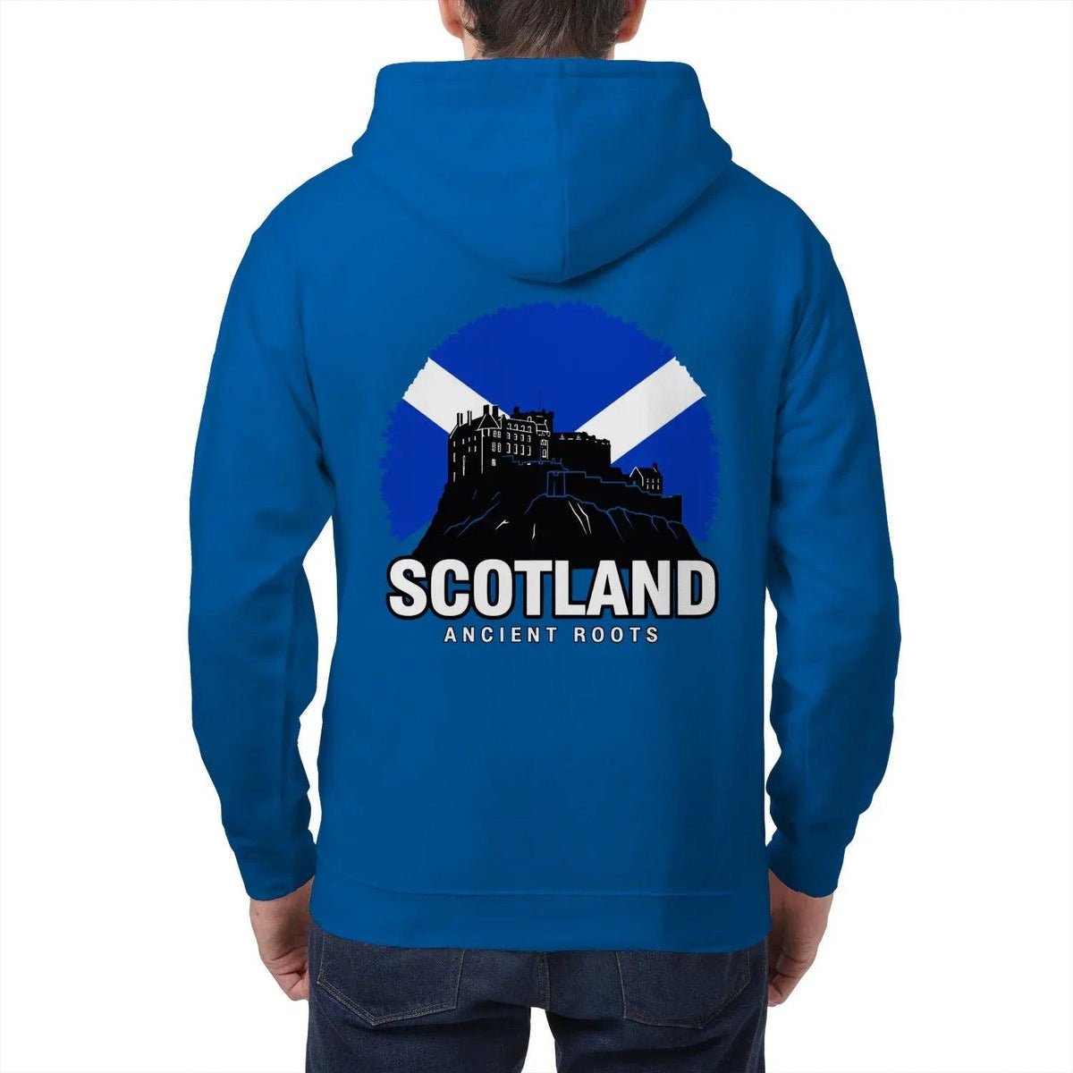Scottish Hoodie - Ancient Roots, Unisex Matchday Wear - Celtic Wolfwear