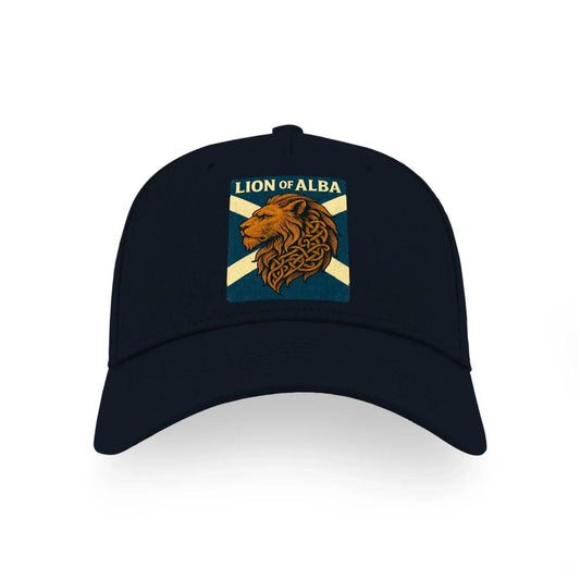Scottish Lion Baseball Cap - Alba, Adjustable Headwear - Celtic Wolfwear