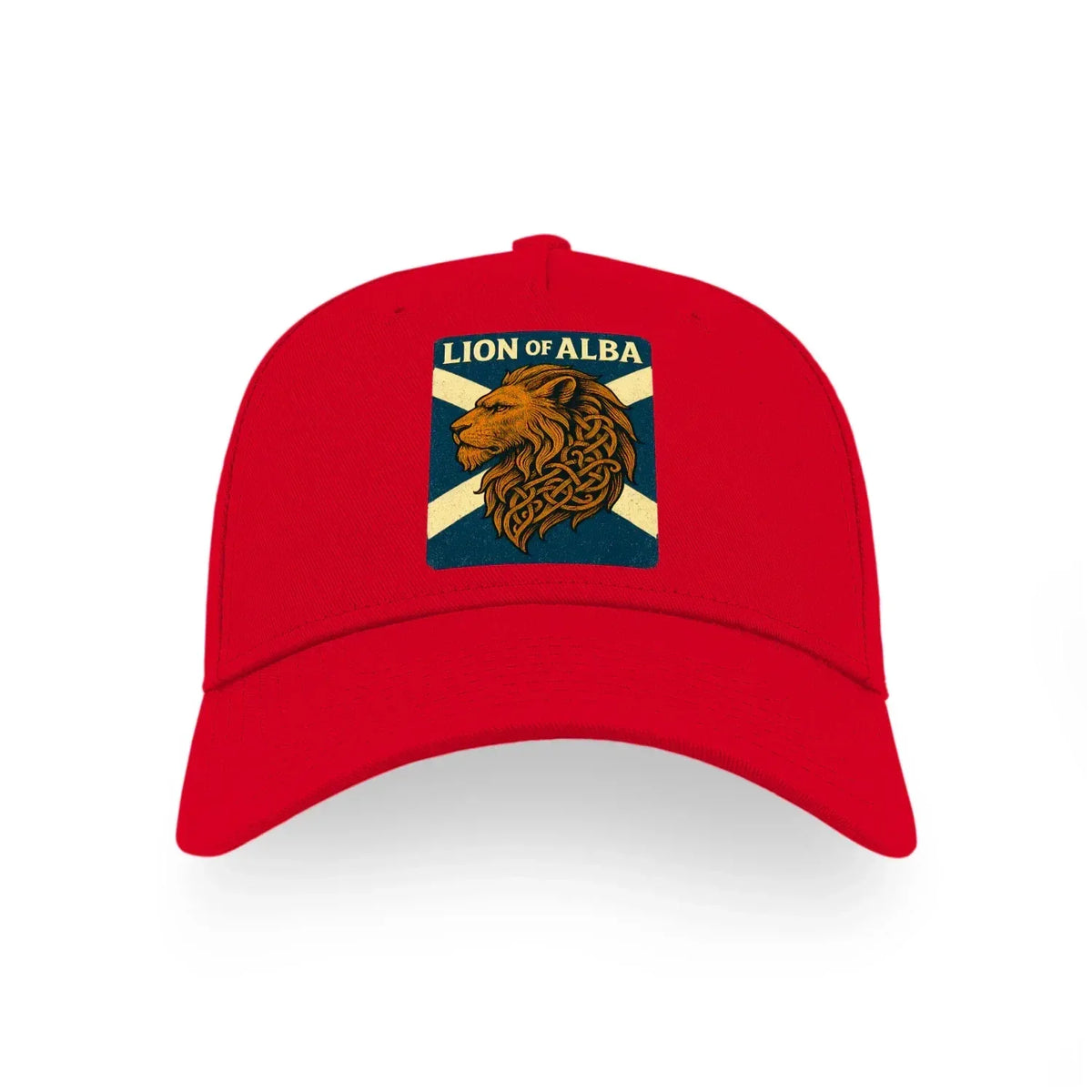 Scottish Lion Baseball Cap - Alba, Adjustable Headwear - Celtic Wolfwear