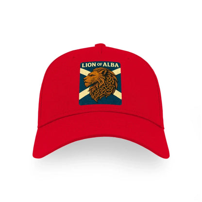 Scottish Lion Baseball Cap - Alba, Adjustable Headwear - Celtic Wolfwear