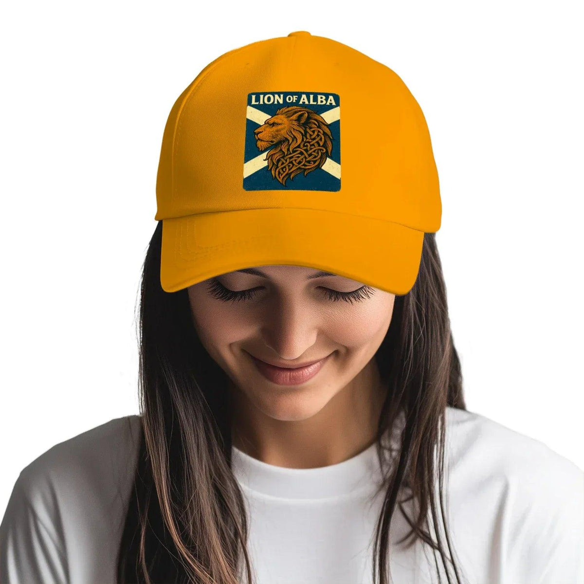 Scottish Lion Baseball Cap - Alba, Adjustable Headwear - Celtic Wolfwear