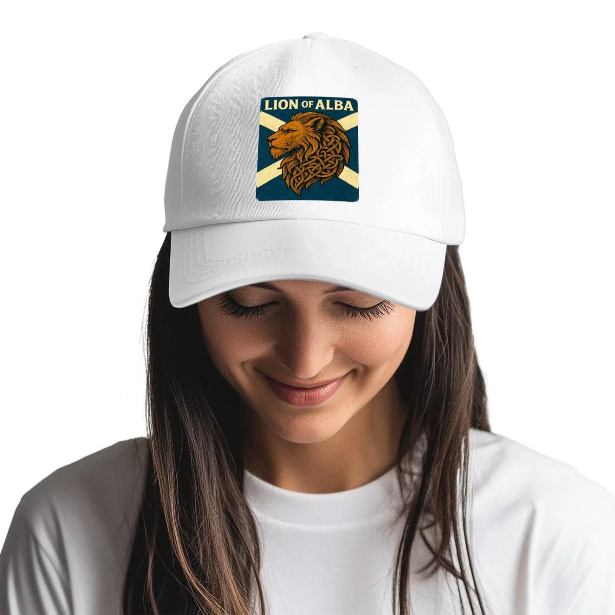 Scottish Lion Baseball Cap - Alba, Adjustable Headwear - Celtic Wolfwear