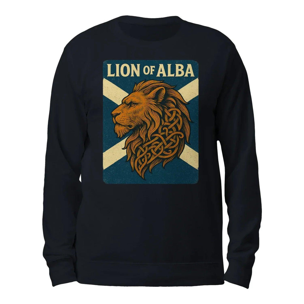 Scottish Lion Sweatshirt - Alba, Unisex Matchday Wear - Celtic Wolfwear