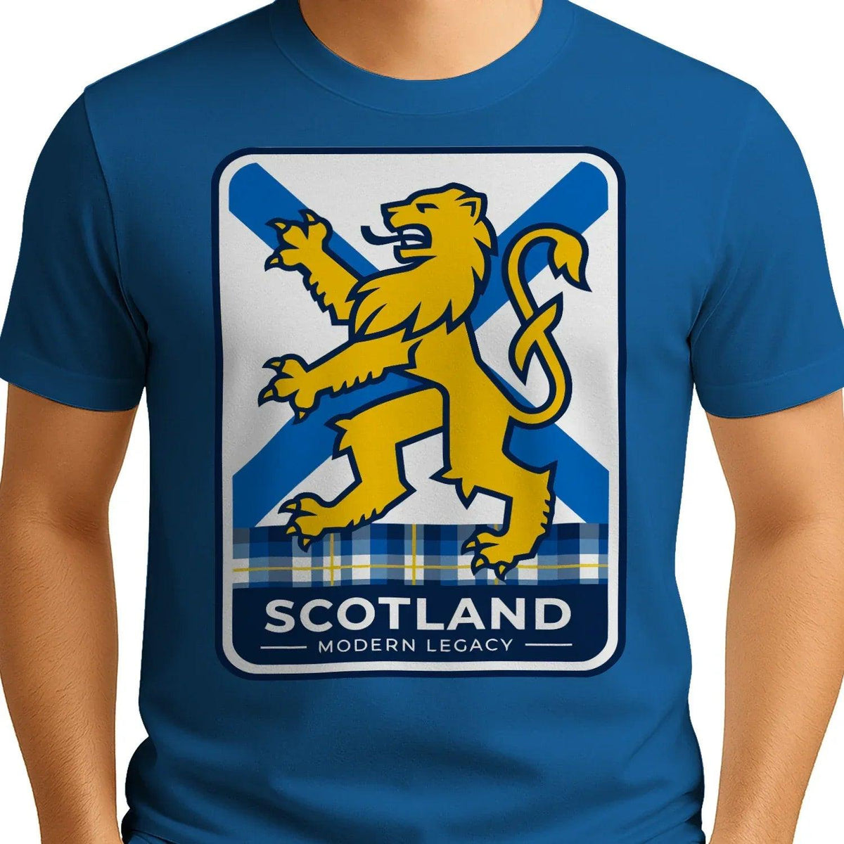 Scottish Lion T-Shirt - Legacy Rampant Unisex Streetwear - Celtic Wolfwear