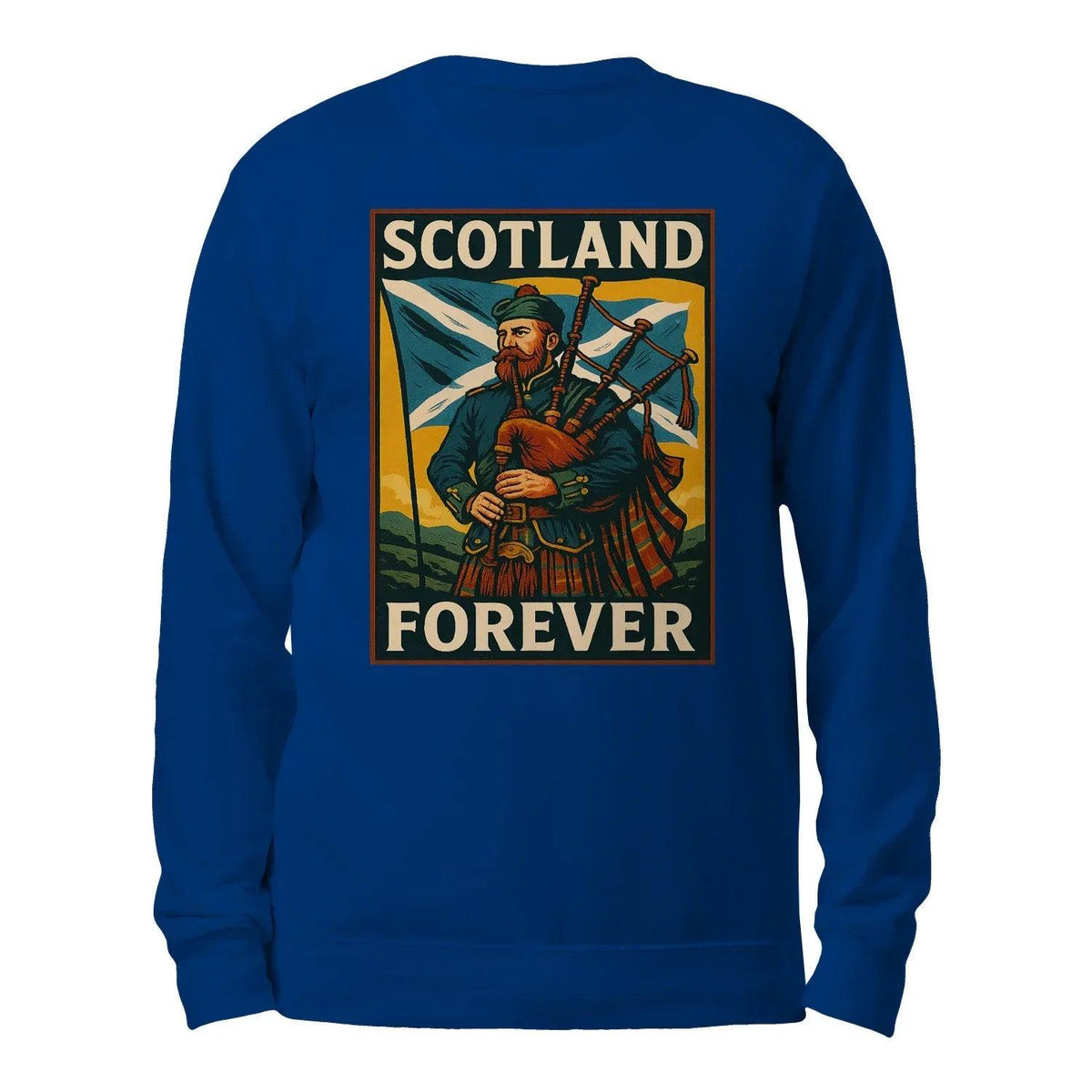 Scottish Sweatshirt - Forever Premium Unisex Streetwear - Celtic Wolfwear