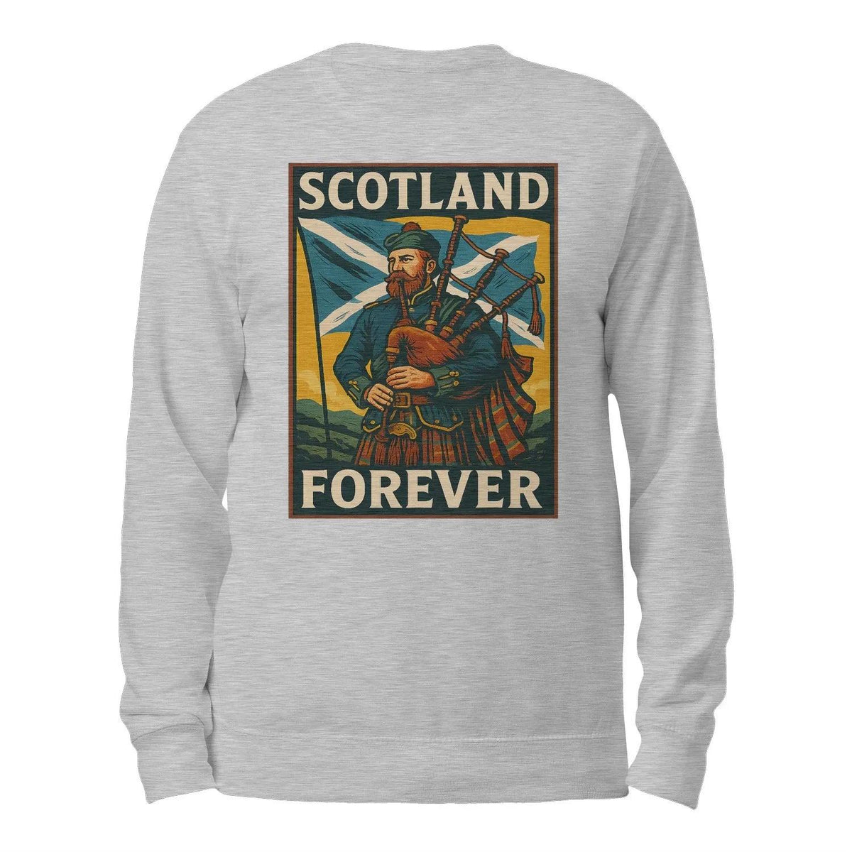 Scottish Sweatshirt - Forever Premium Unisex Streetwear - Celtic Wolfwear