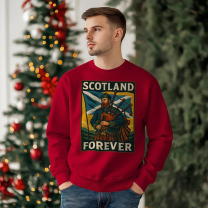 Scottish Sweatshirt - Forever Premium Unisex Streetwear - Celtic Wolfwear
