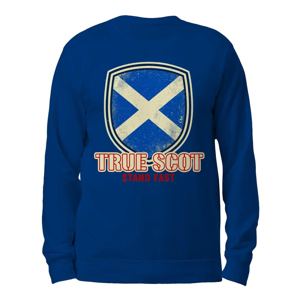 Scottish Sweatshirt - Forever True Scot Stand, Unisex - Celtic Wolfwear