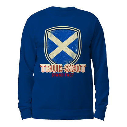 Scottish Sweatshirt - Forever True Scot Stand, Unisex - Celtic Wolfwear