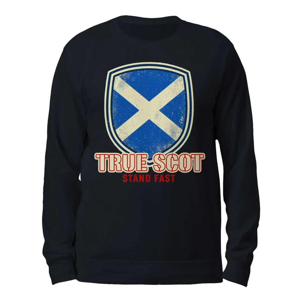 Scottish Sweatshirt - Forever True Scot Stand, Unisex - Celtic Wolfwear