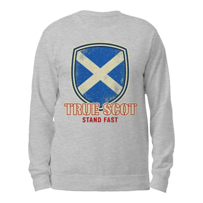Scottish Sweatshirt - Forever True Scot Stand, Unisex - Celtic Wolfwear