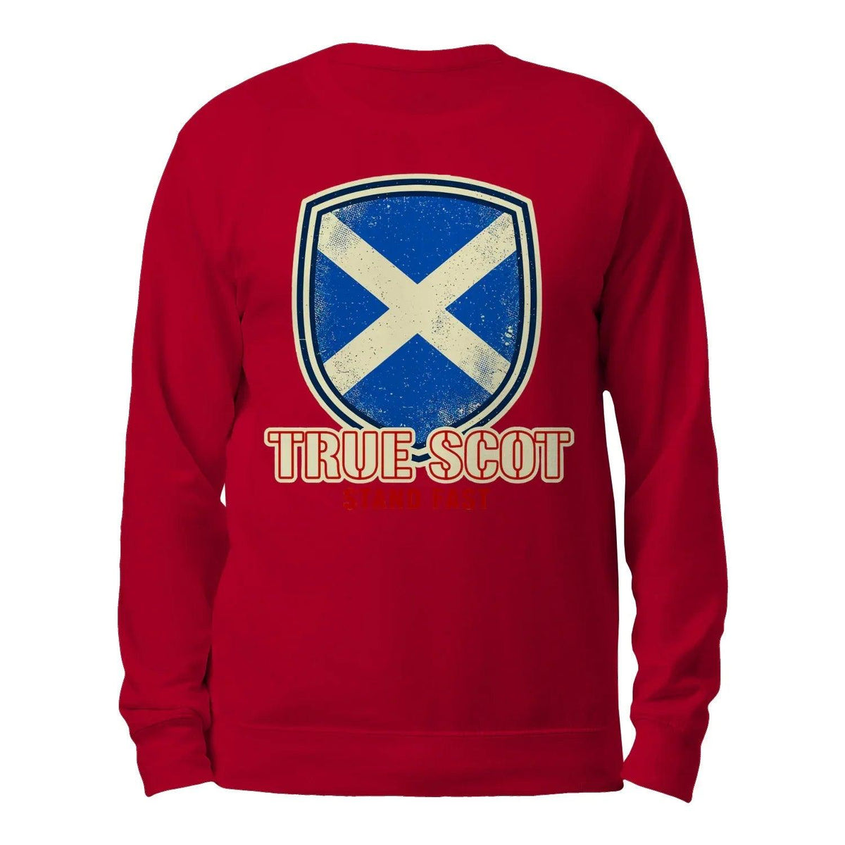 Scottish Sweatshirt - Forever True Scot Stand, Unisex - Celtic Wolfwear