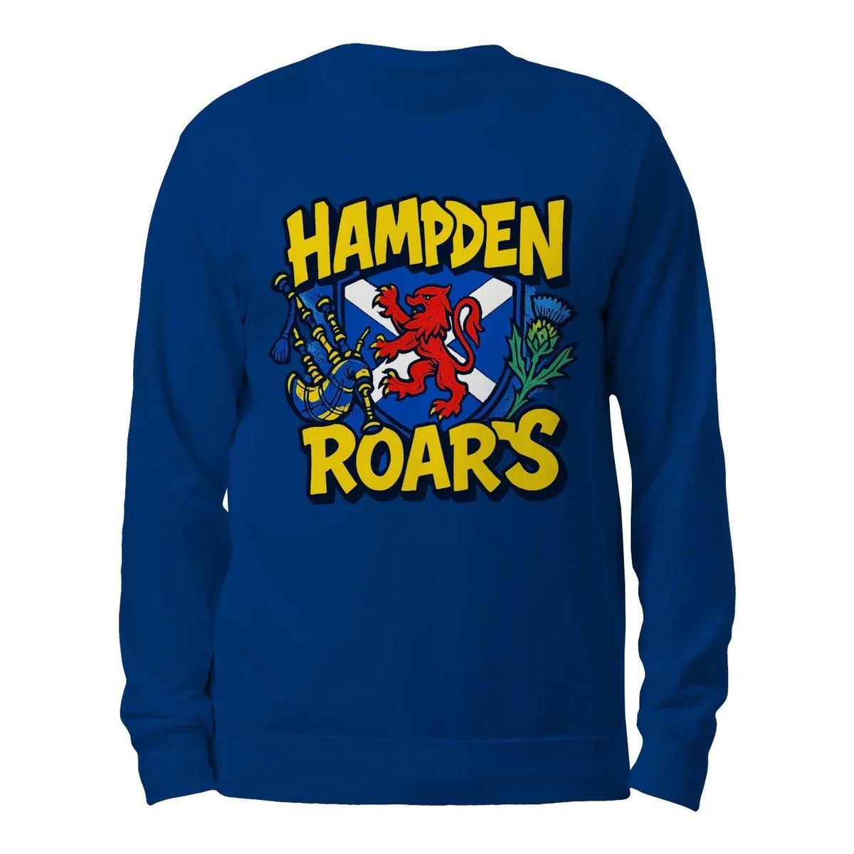 Scottish Sweatshirt - Hampden Roars Heritage Streetwear - Celtic Wolfwear