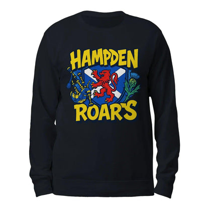 Scottish Sweatshirt - Hampden Roars Heritage Streetwear - Celtic Wolfwear