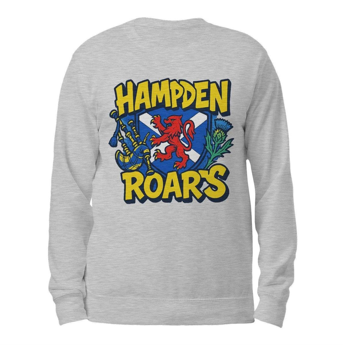 Scottish Sweatshirt - Hampden Roars Heritage Streetwear - Celtic Wolfwear