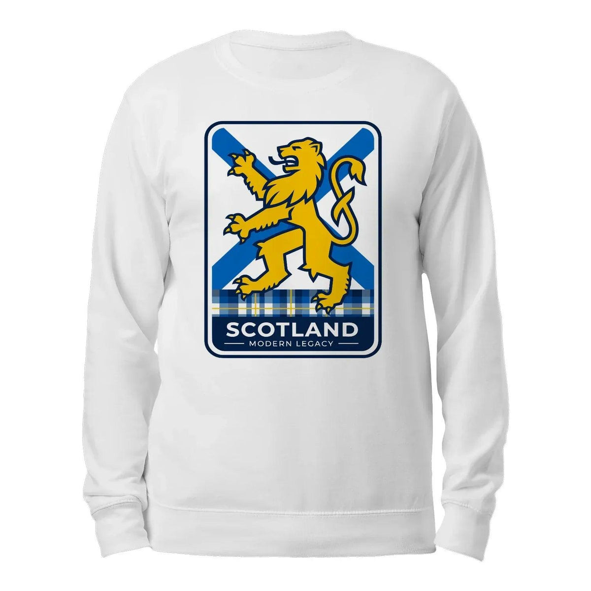 Scottish Sweatshirt - Heritage Modern Legacy Crew Unisex - Celtic Wolfwear