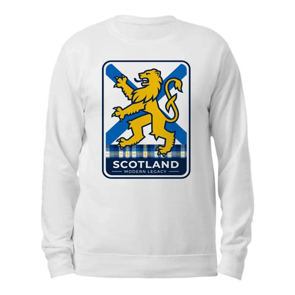 Scottish Sweatshirt - Heritage Modern Legacy Crew Unisex - Celtic Wolfwear