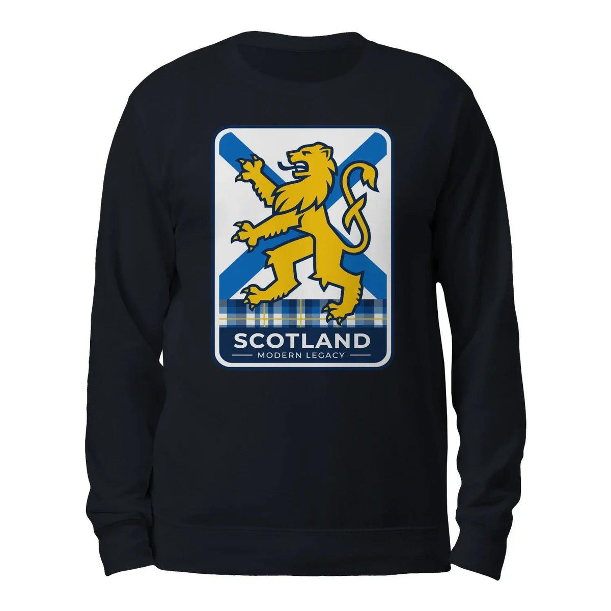 Scottish Sweatshirt - Heritage Modern Legacy Crew Unisex - Celtic Wolfwear