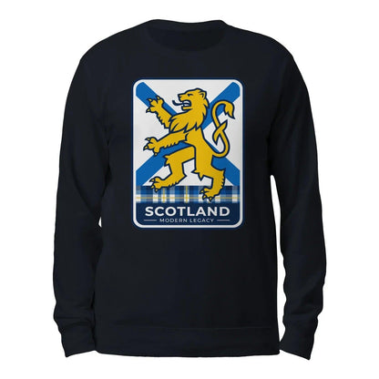 Scottish Sweatshirt - Heritage Modern Legacy Crew Unisex - Celtic Wolfwear