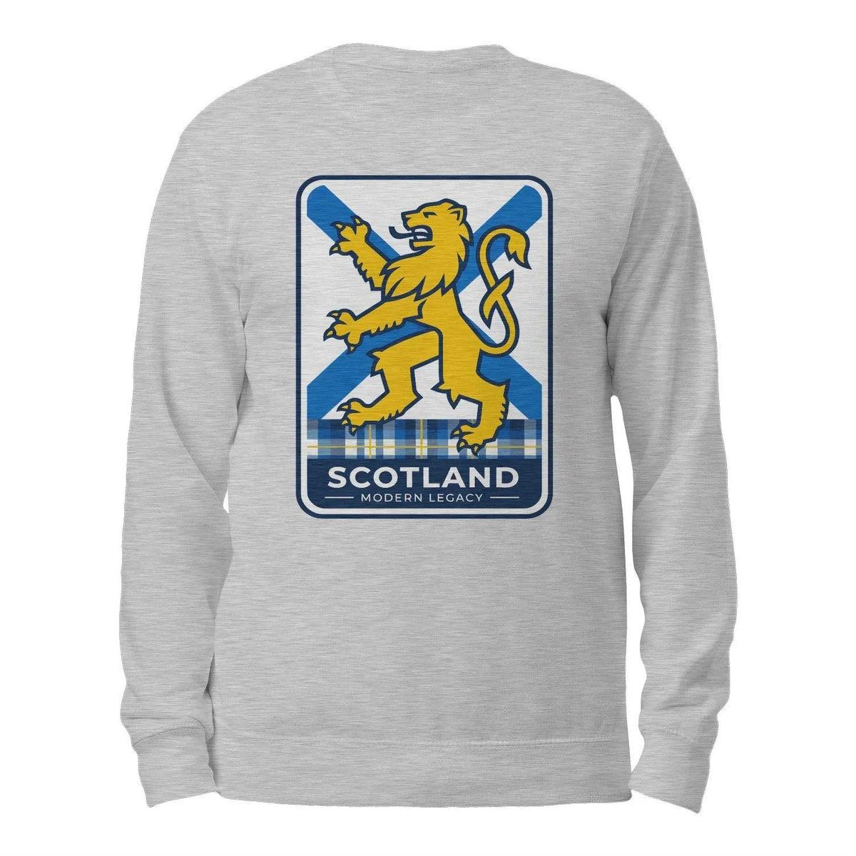 Scottish Sweatshirt - Heritage Modern Legacy Crew Unisex - Celtic Wolfwear