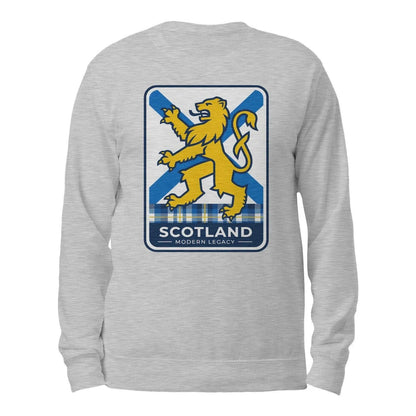 Scottish Sweatshirt - Heritage Modern Legacy Crew Unisex - Celtic Wolfwear